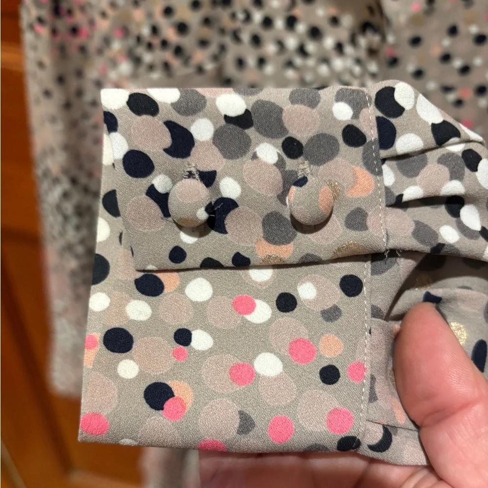 Kate Spade Soirée Dot Smocked Dress - Picture 9 of 13